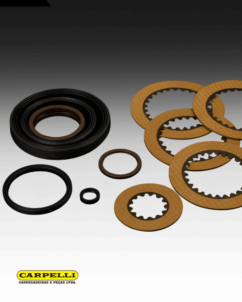 Vedação e discos de transmissão